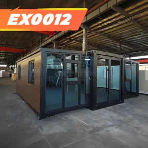 【EX0012】20ft House | Hydraulic Fold & Stylish Interior
