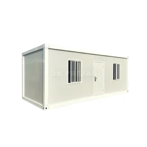 Side Door Opening White Detachable Container House