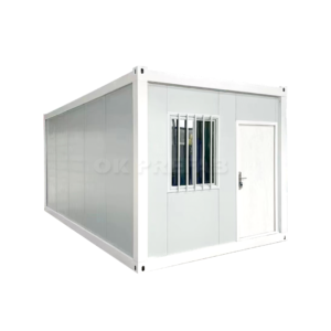White Standard Pipe Detachable Container House