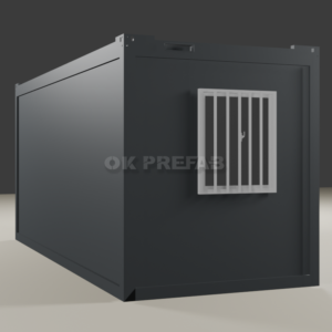 Z-type Container House Black